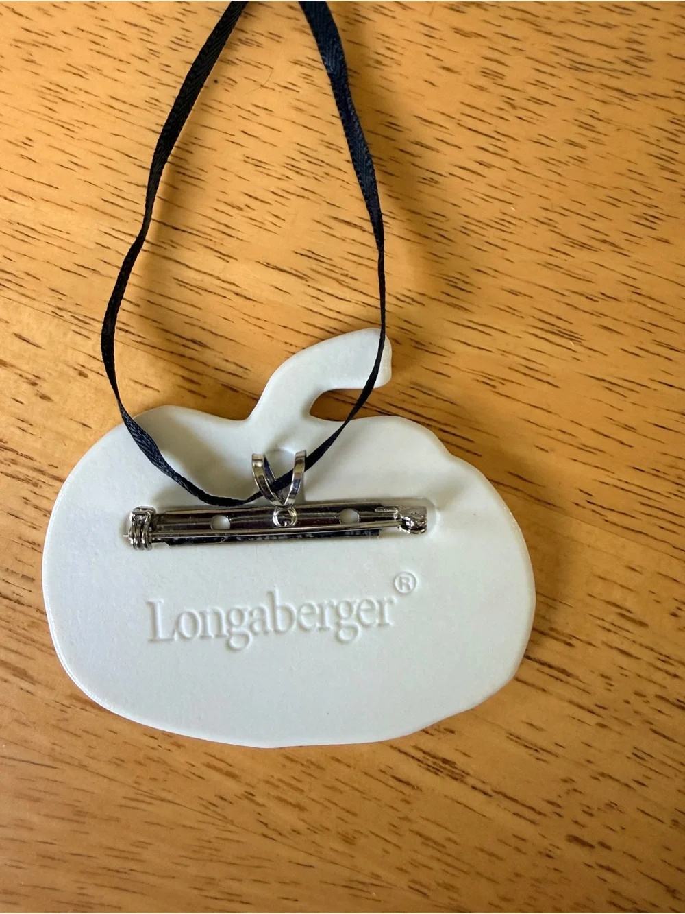Longaberger Halloween Pumpkin Tie On